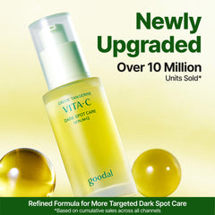 GOODAL Green Tangerine Serum packaging front showing premium vitamin C blend.