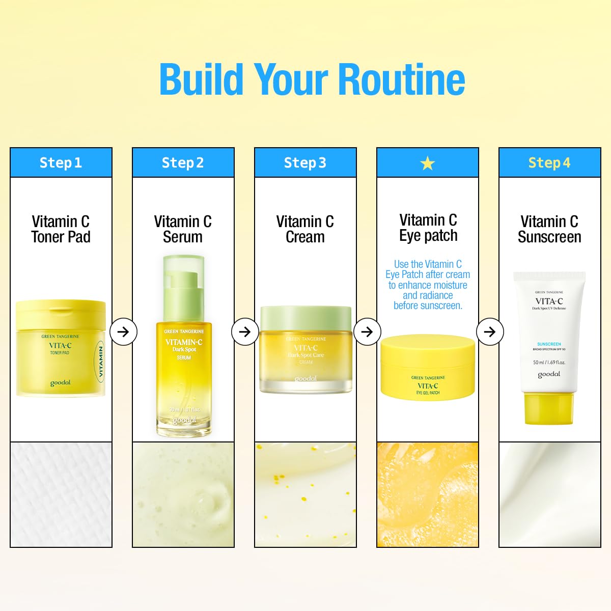 Goodal sunscreen applied under makeup for a natural look.