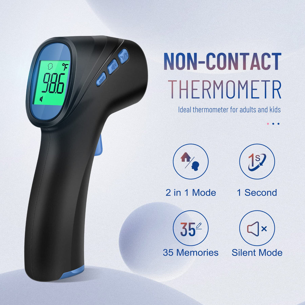 GoodBaby forehead thermometer highlights advanced sensors for reliable measurements.