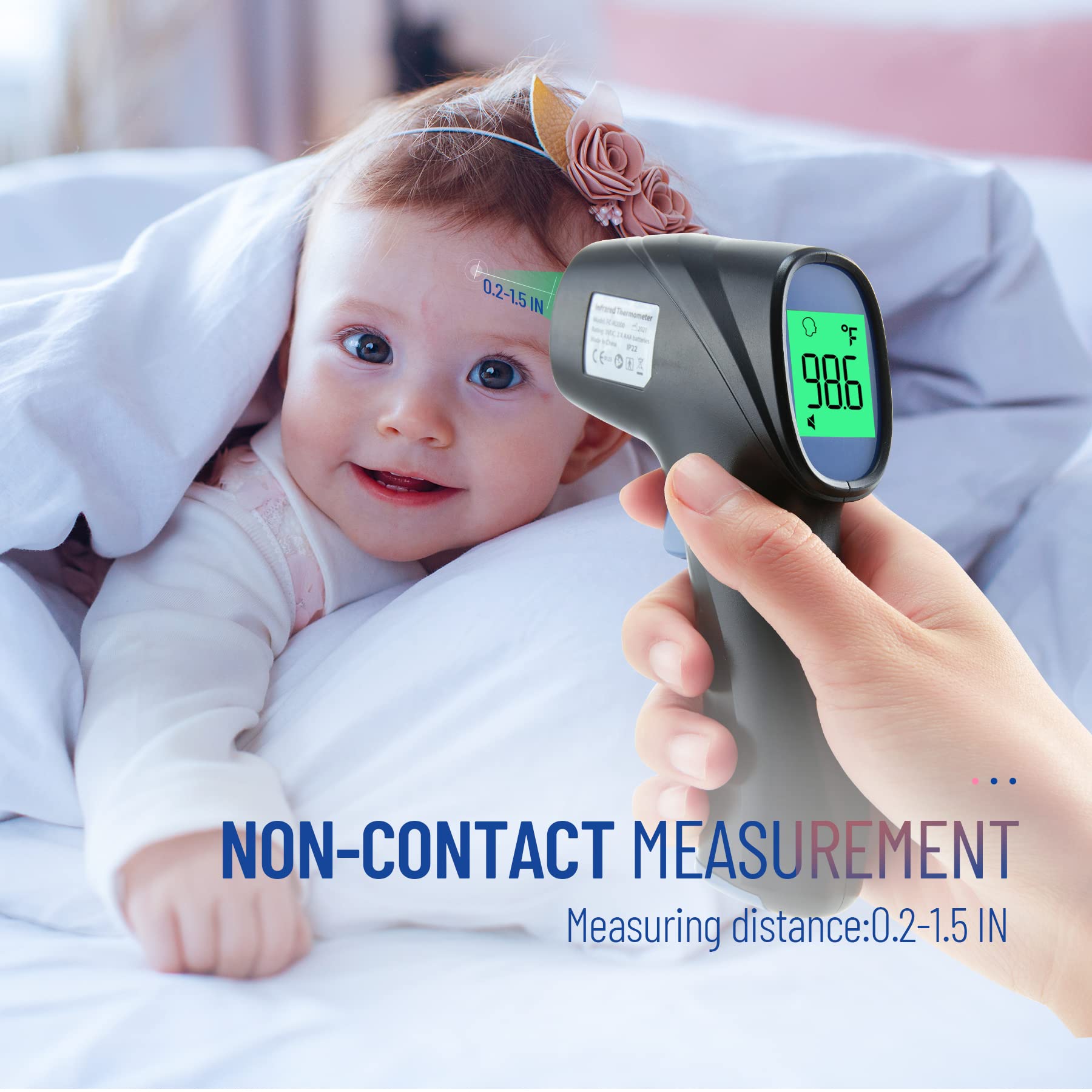 GoodBaby thermometer family-friendly design supports use by all ages.