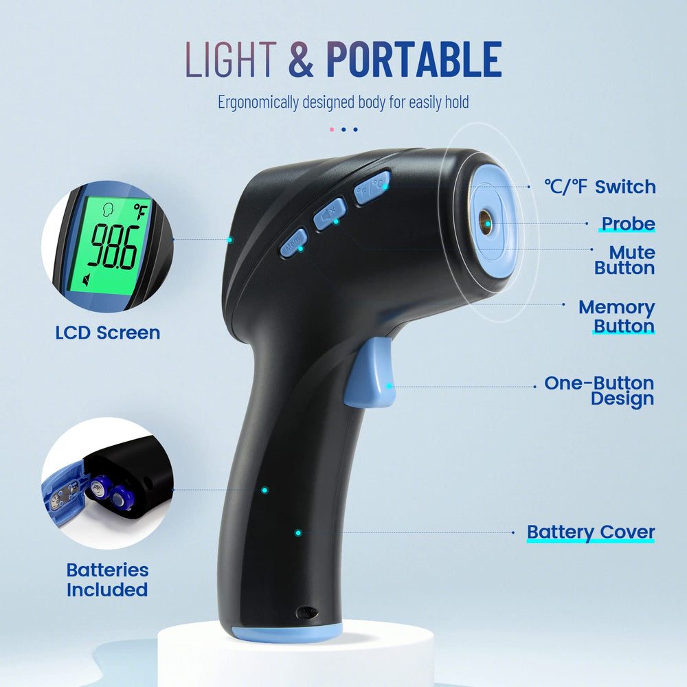 GoodBaby thermometer fever alarm display helps quick status checks.