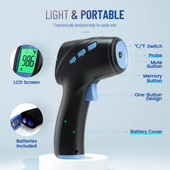 GoodBaby thermometer fever alarm display helps quick status checks.