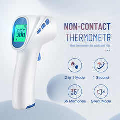 GoodBaby forehead thermometer no-contact use helps maintain hygiene during busy mornings.