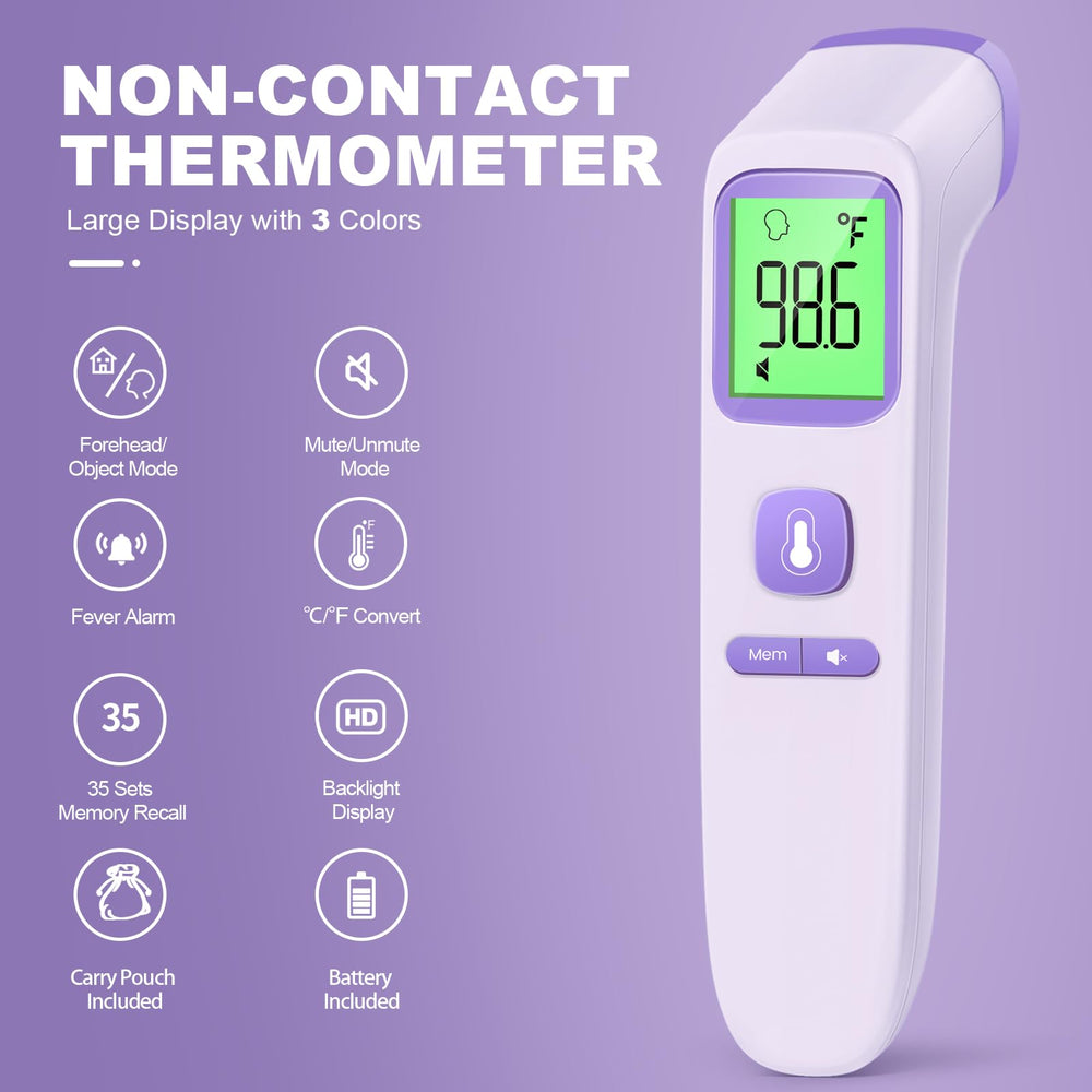 GoodBaby thermometer 2-in-1 mode for forehead and room temperature