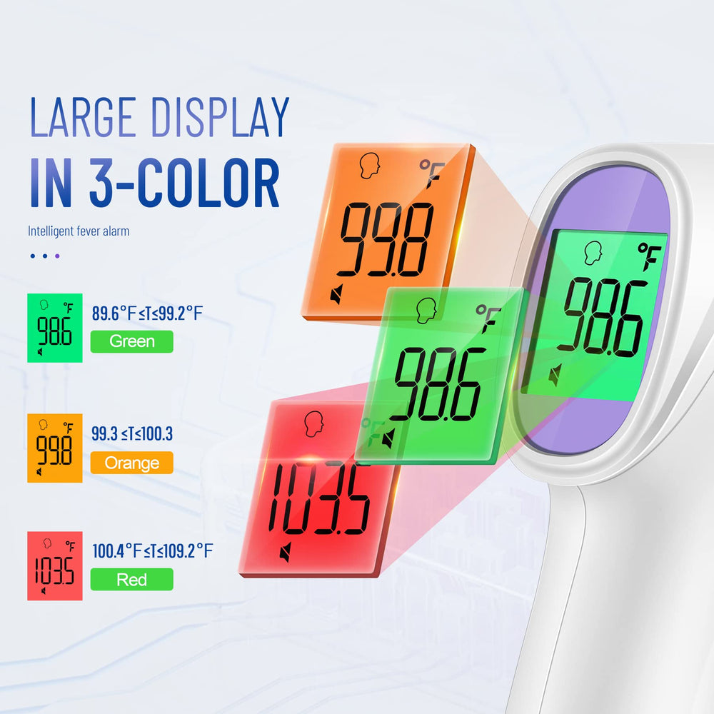 GoodBaby No-Touch Thermometer used by child for quick fever checks