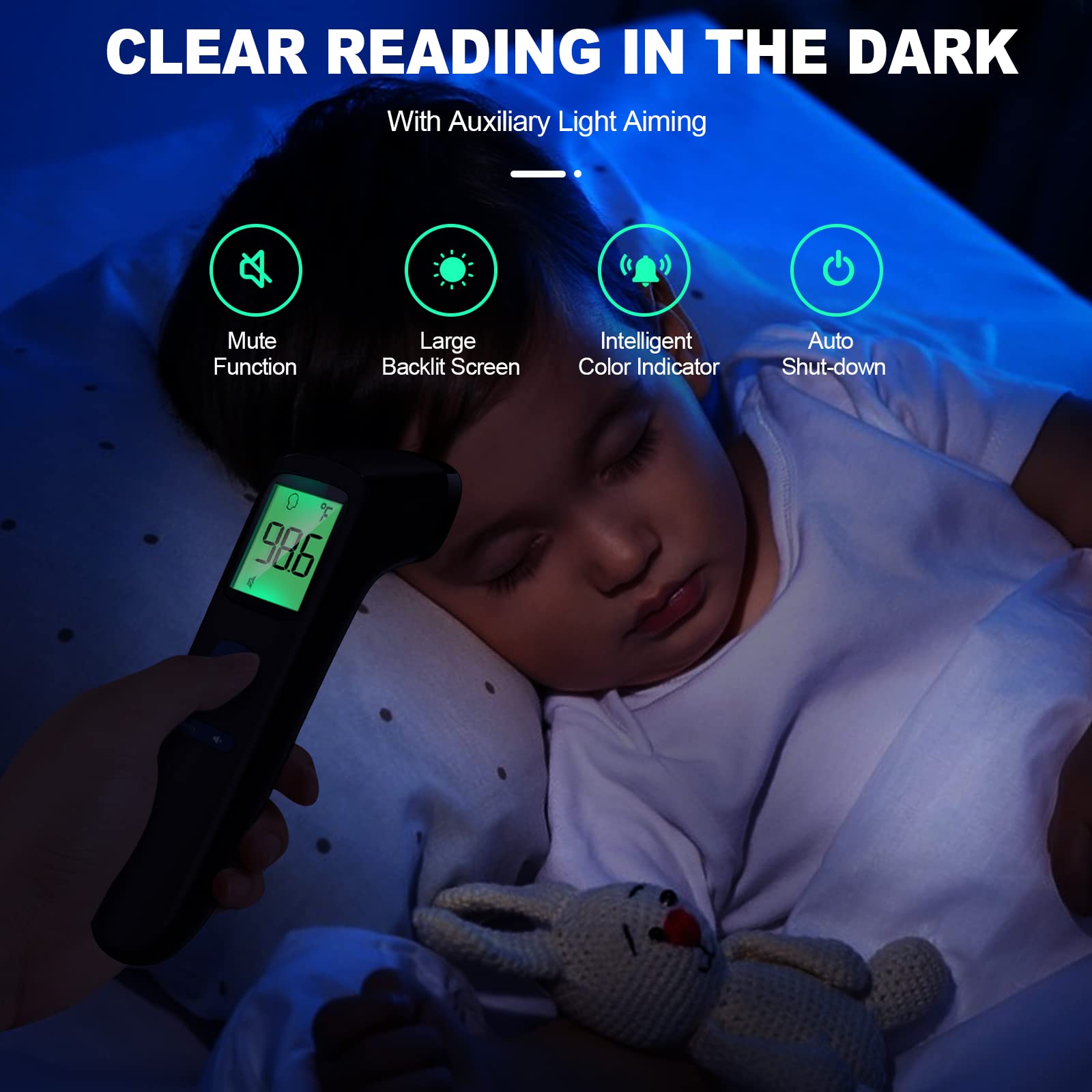 Infrared technology provides reliable non-contact readings