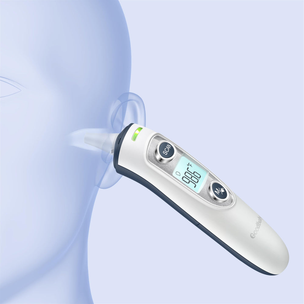 GoodBaby thermometer displaying ambient room temperature context