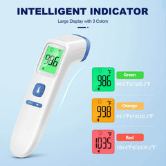 GoodBaby thermometer with 35-memory helps track temperature trends.