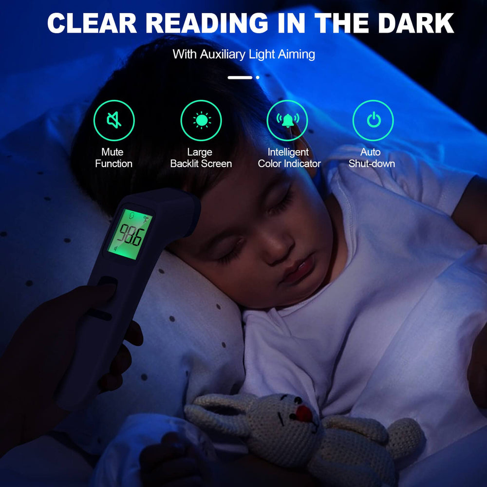 GoodBaby thermometer is ideal for all ages, supporting forehead and ambient readings.