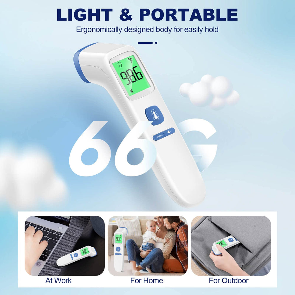 Pediatrician-recommended GoodBaby thermometer with reliable precision.