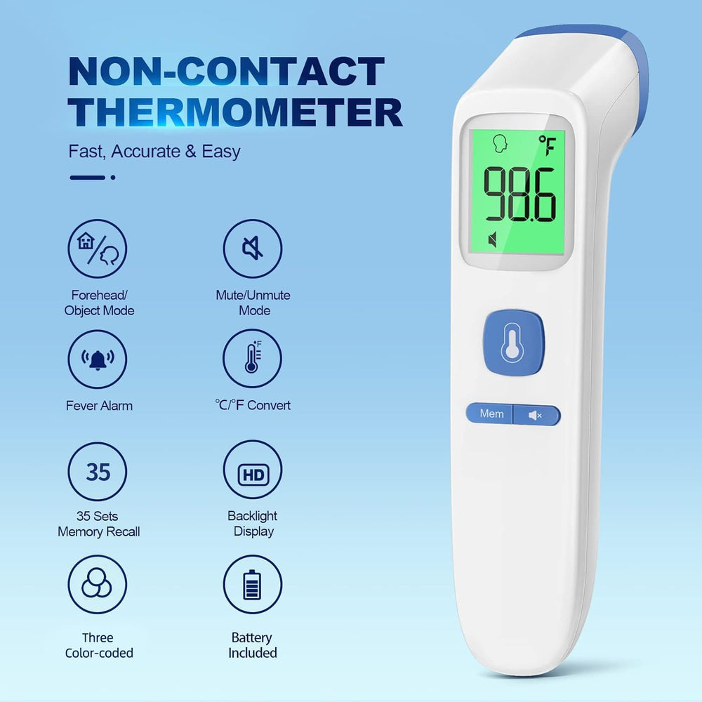 GoodBaby thermometer in silent mode enables undisturbed night measurements.