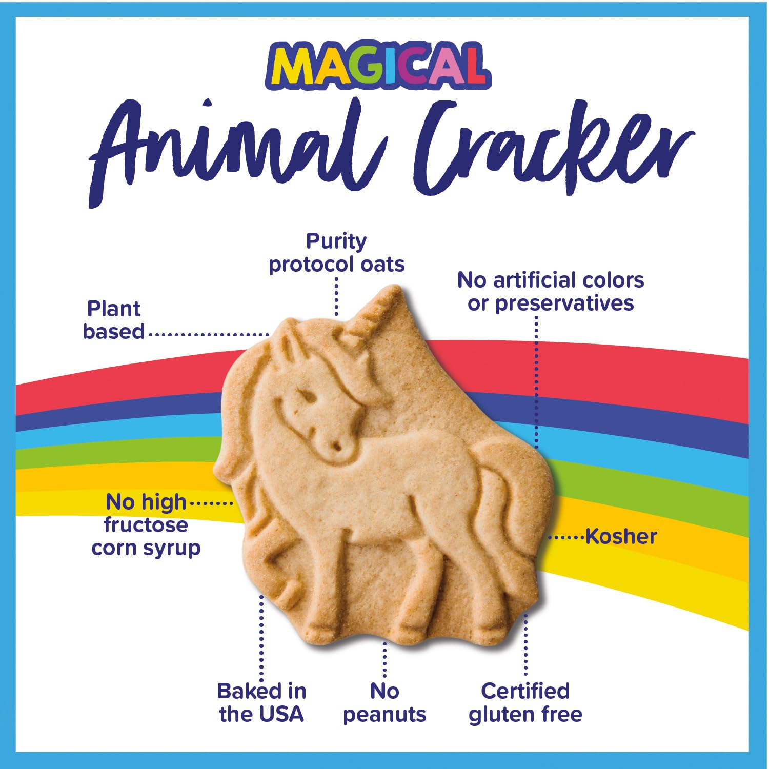 Goodie Girl Gluten-free label, reassuring gluten-free indulgence without worry.