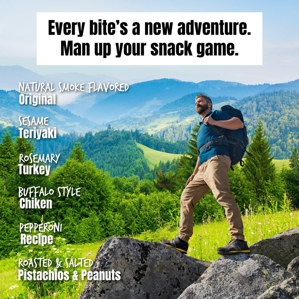 Goodland Farms turkey jerky slices offering lean protein and savory flavor.