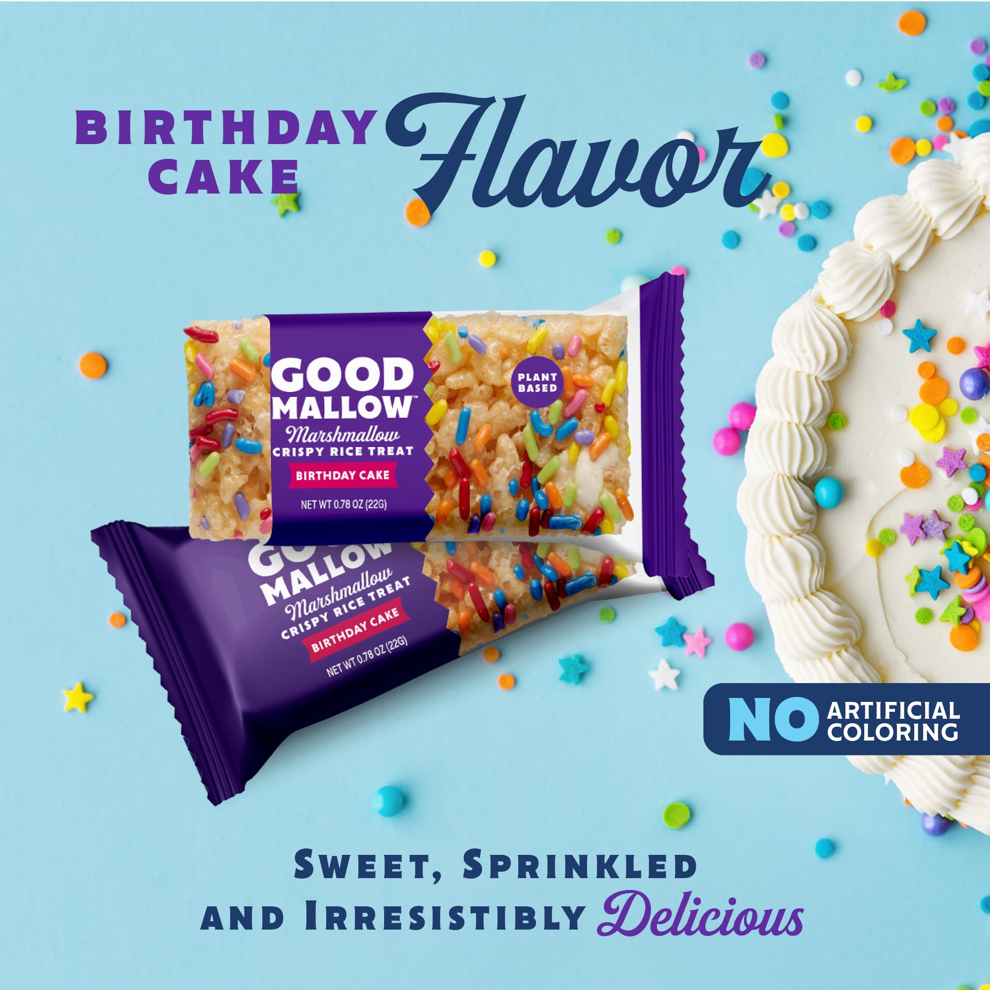 GoodMallow plant-based-marshmallows-inside showing in-house marshmallows