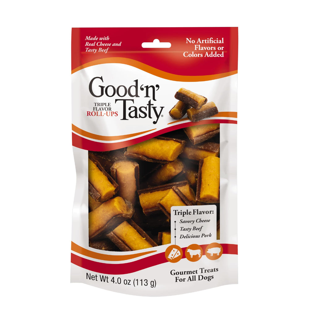GoodnTasty Triple Flavor Roll-Ups package front, ideal for tasty rewards.