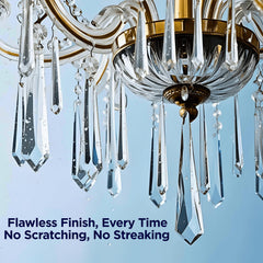 Goodscious Sparkle Plenty crystal closeup highlights dust removal without rubbing