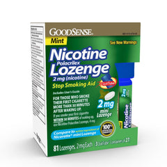 Goodsense Mini Lozenge packaging for discreet on-the-go craving relief.