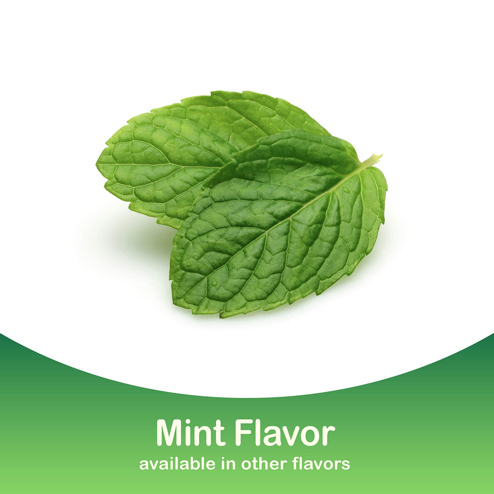 GoodSense Nicotine Polacrilex Lozenge Mint foil wrap shows sugar-free attributes