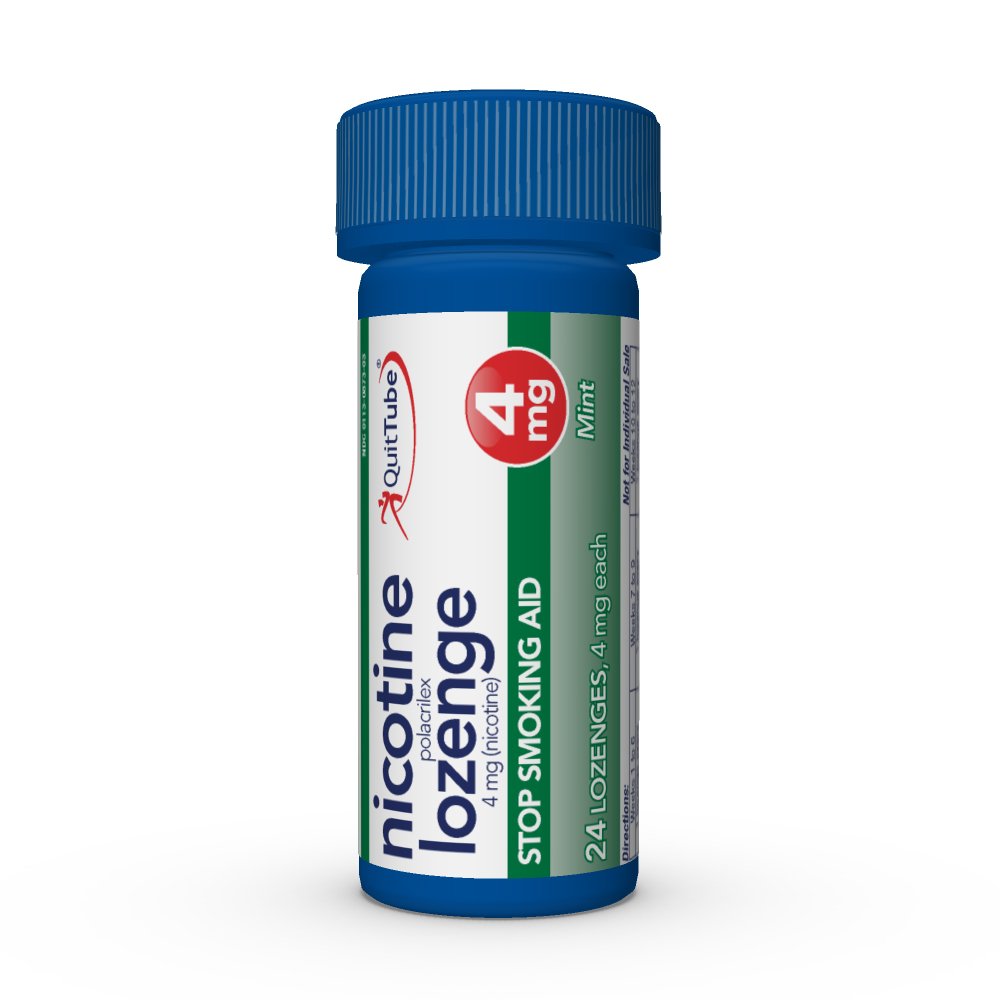 GoodSense Nicotine Polacrilex Lozenge Mint pack label with usage instructions
