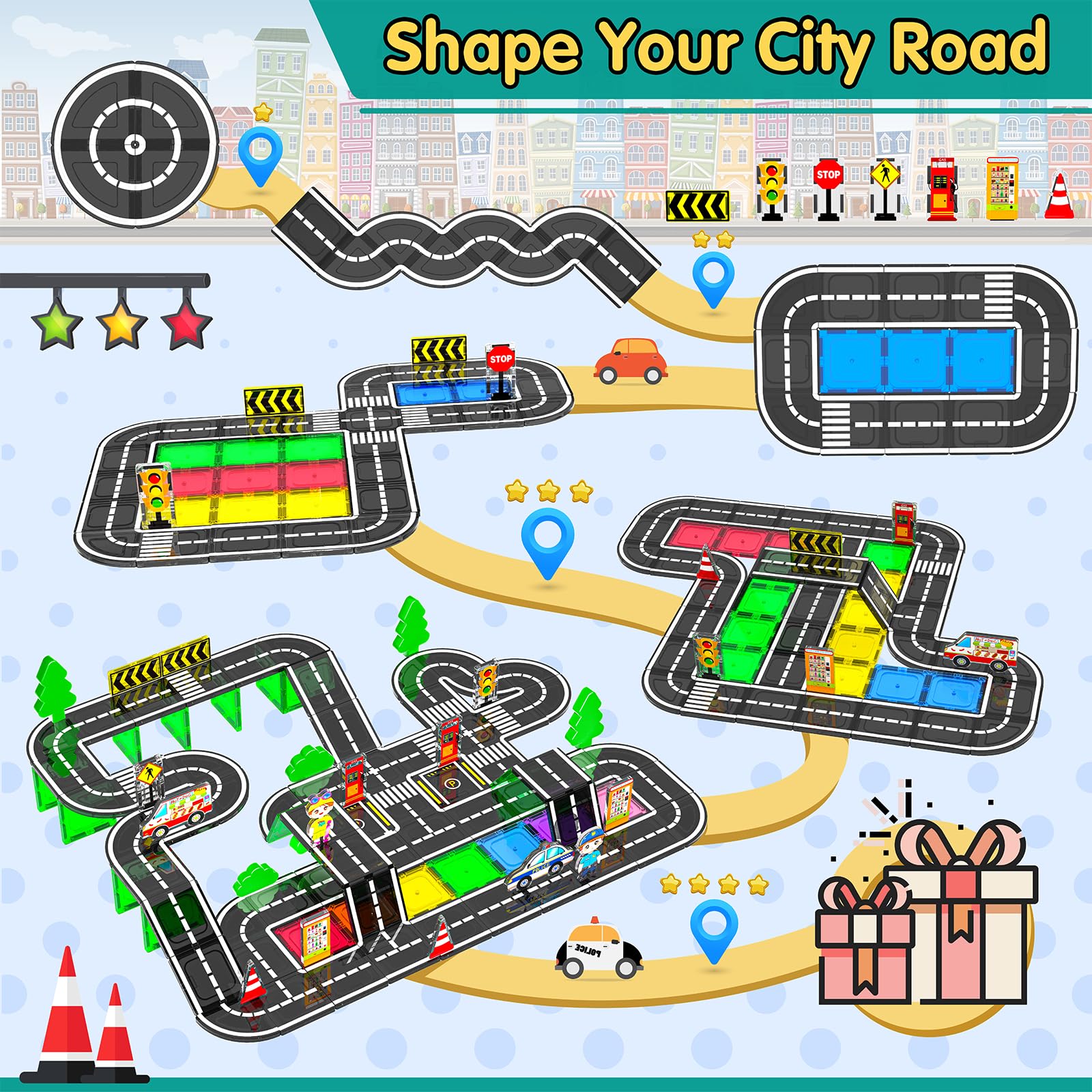 Goodtiles gift-friendly set ideal for holidays and classroom activities.