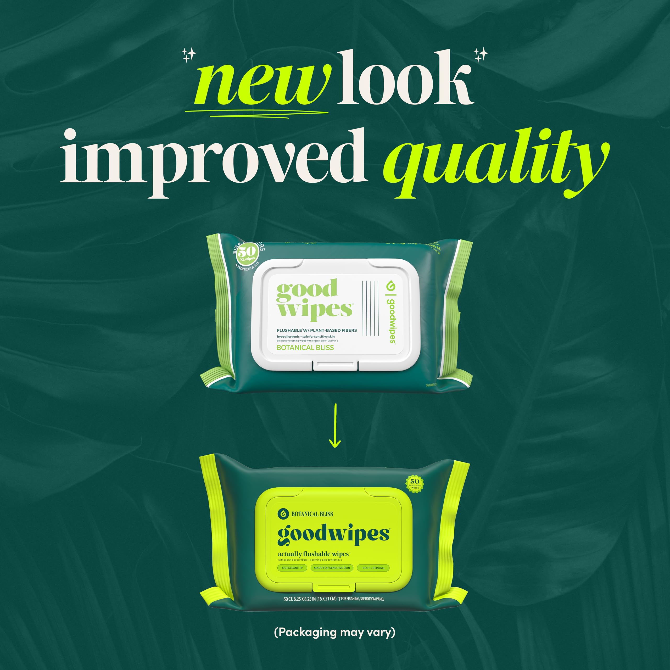 Goodwipes travel pack highlighting TSA-friendly size for trips