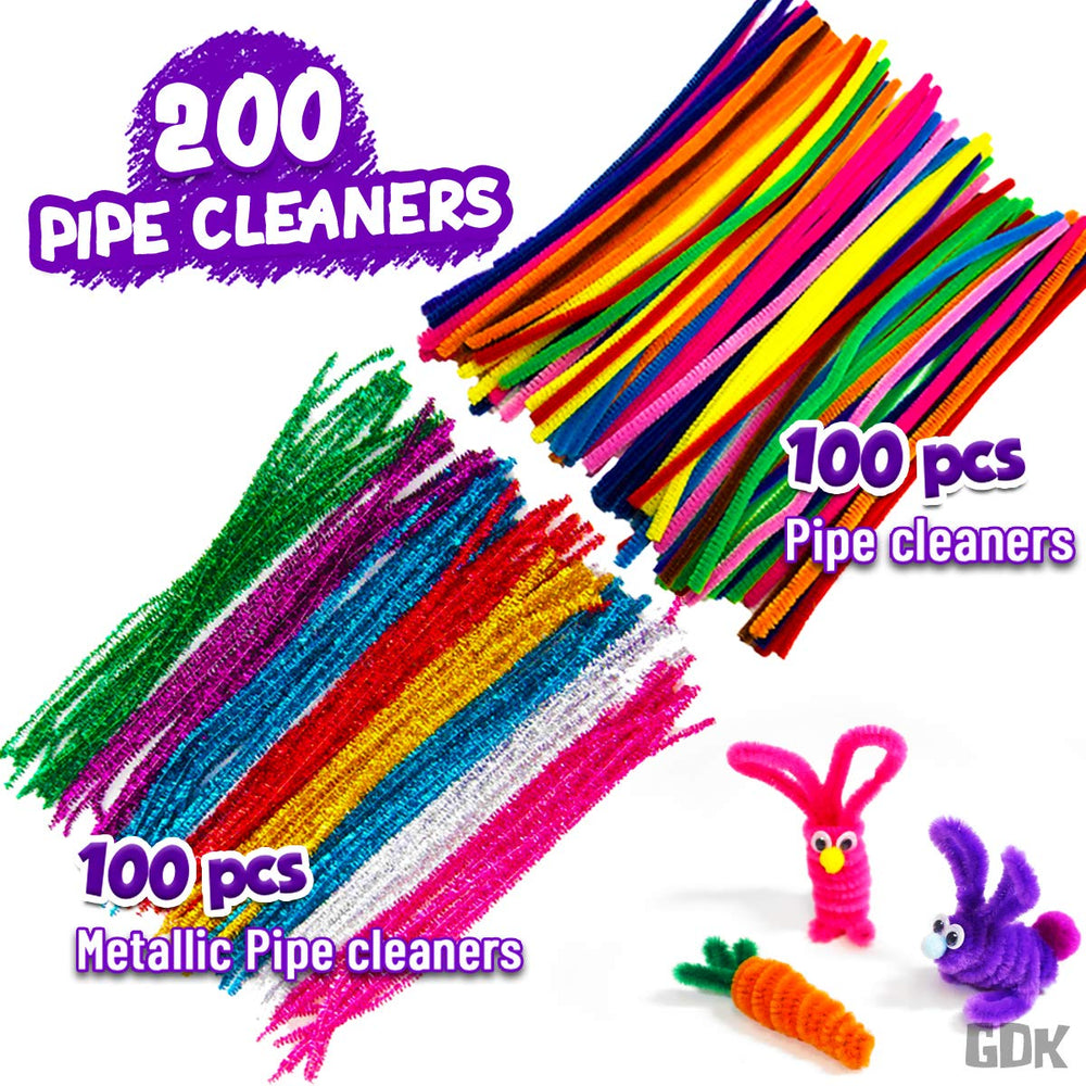 Goody King art supplies spread encourages playful learning and exploration.