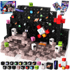 Goody King space rocket magnetic blocks in a kid-friendly layout boosting creativity.