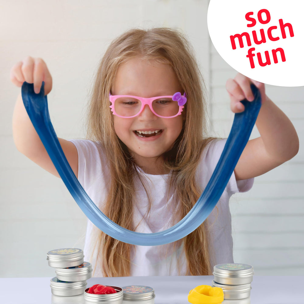 Goody Putty six-tin color changing set perfect for classrooms or family activities.