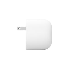 Google 45W USB-C Power Charger front view highlighting compact fast charging design