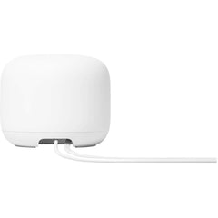 Google Nest Wifi mesh coverage map illustrates expanded signal across rooms.