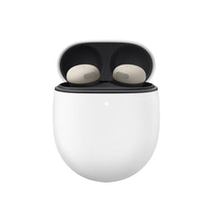 Google Pixel Buds Pro 2 earbuds in case for portable charging on the go.