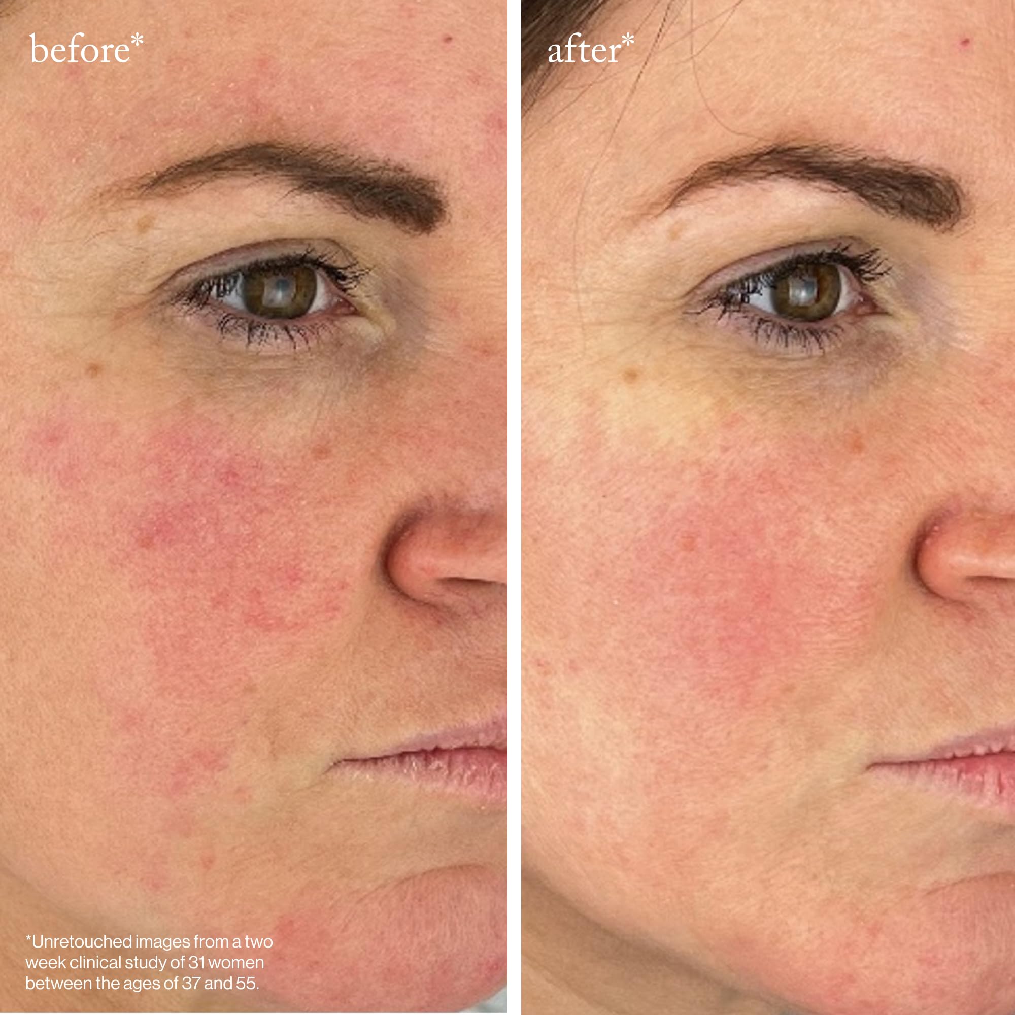 Packaging box and tube shot signaling clean, paraben-free formula.