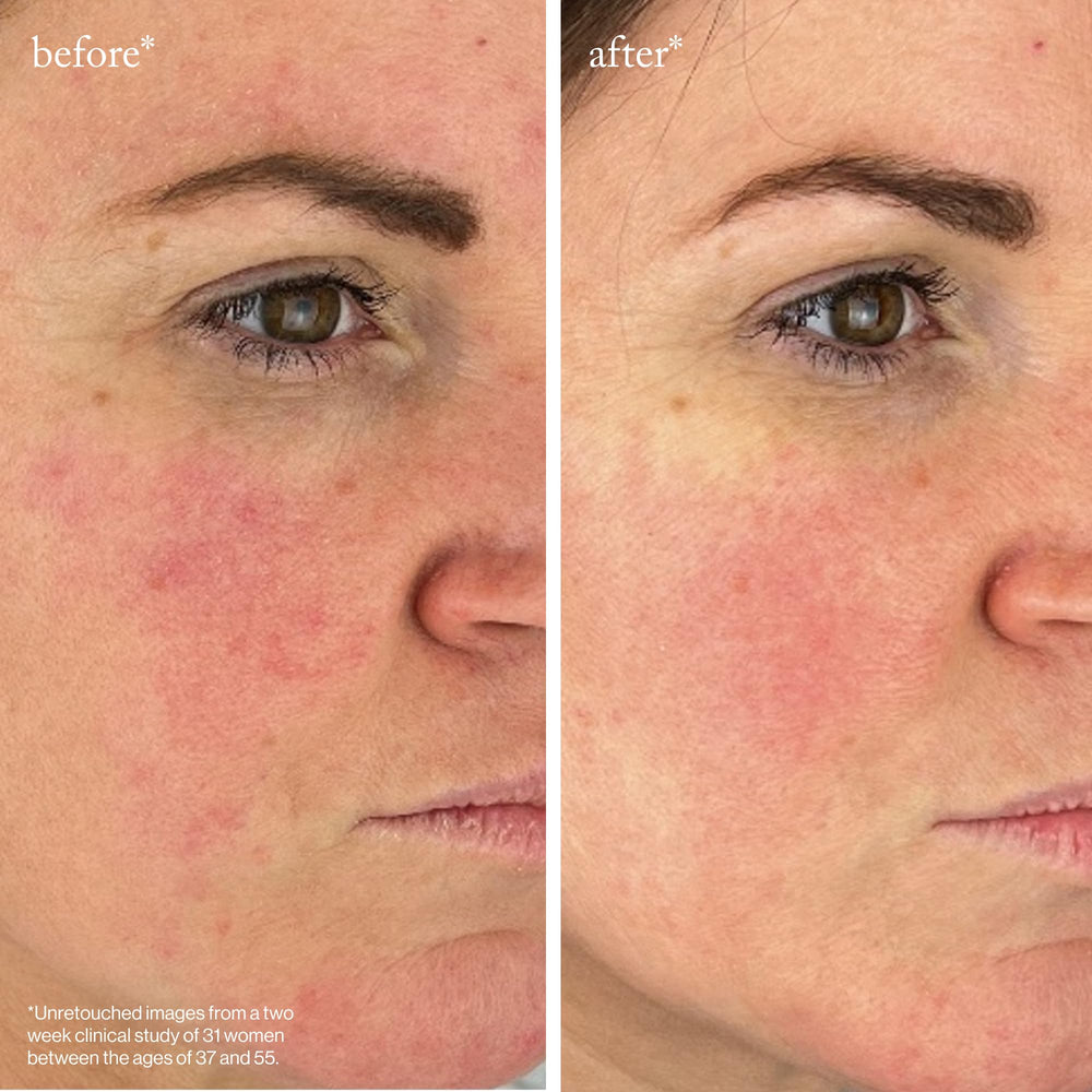 Packaging box and tube shot signaling clean, paraben-free formula.