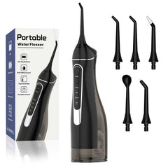 Goopick cordless water flosser with 300ml tank for deep cleaning between teeth and gums