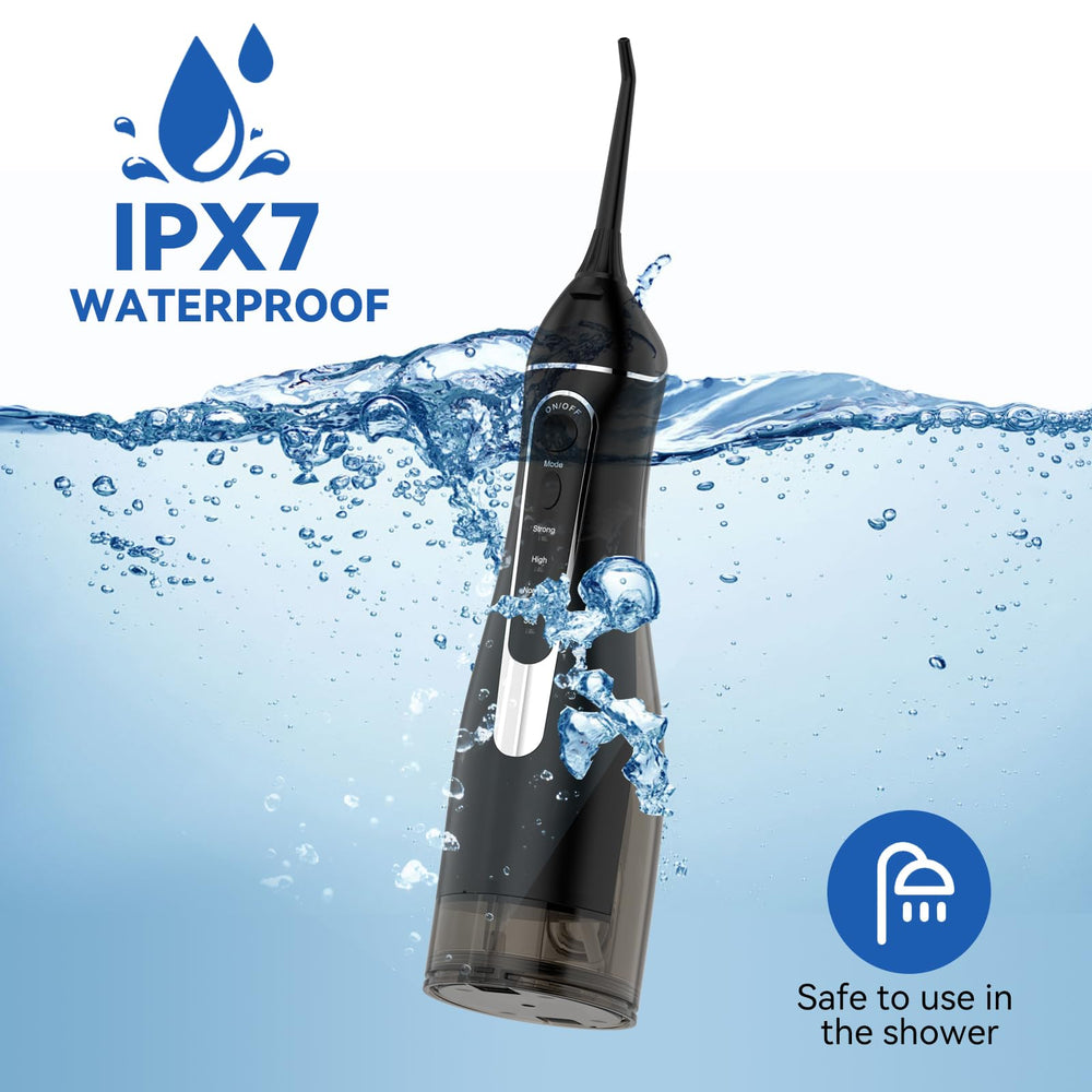 Goopick IPX7 waterproof design supports rinse-friendly cleaning sessions