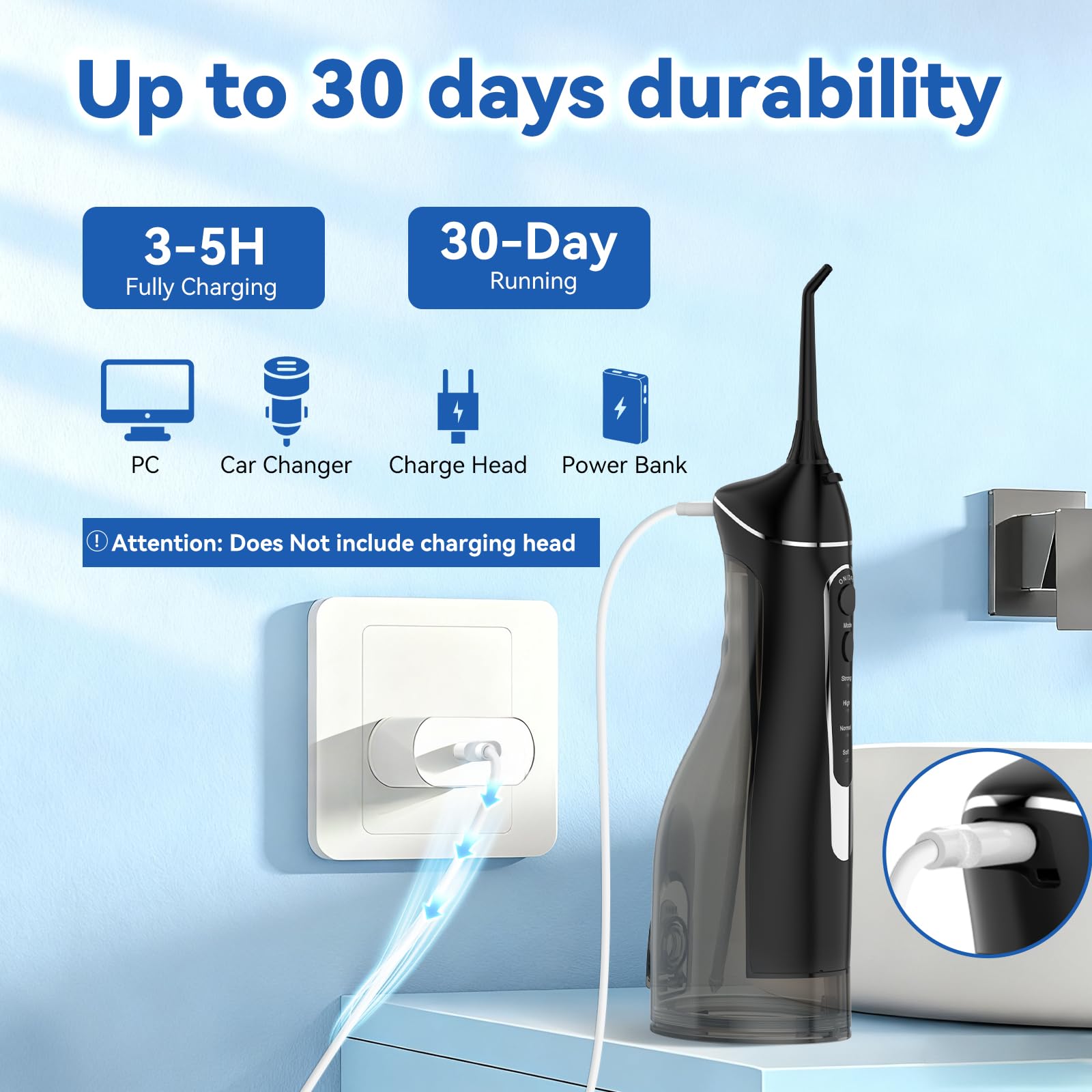 Goopick tongue cleaning tip helps freshen breath and remove tongue buildup