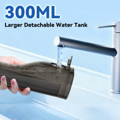 Goopick water flosser travel case highlighting portable oral care on the go