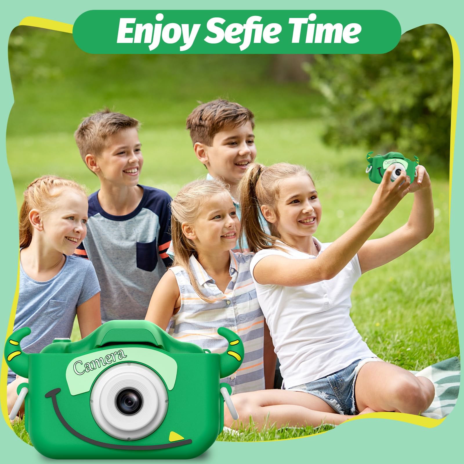 Goopow Kids Camera for family sharing of photos.