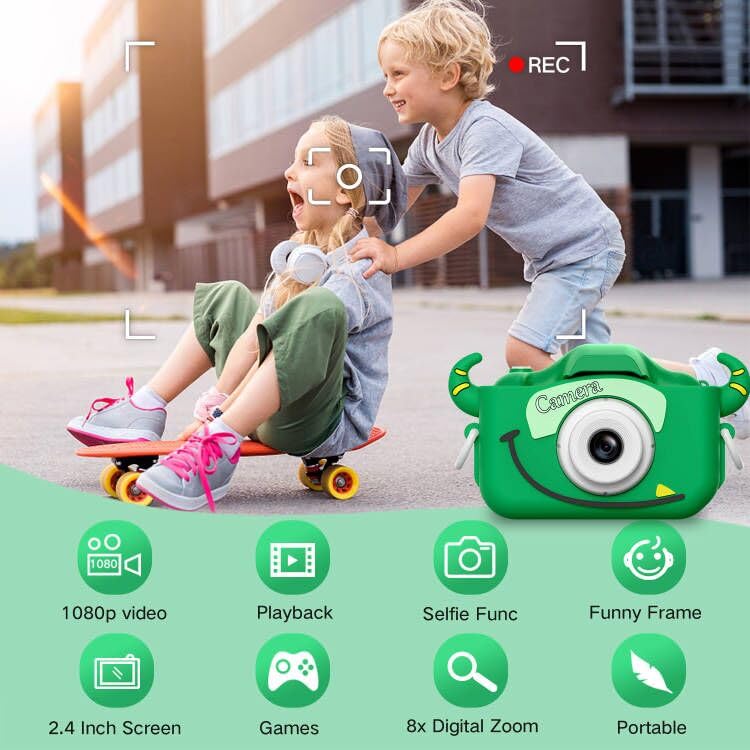 Goopow Kids Camera screen display for simple previews.