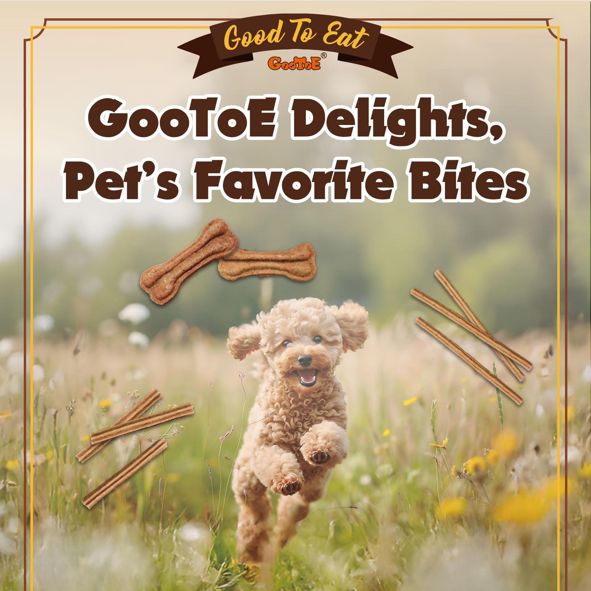 Gootoe Buffalo Dog Treats grain-free snack for everyday enjoyment