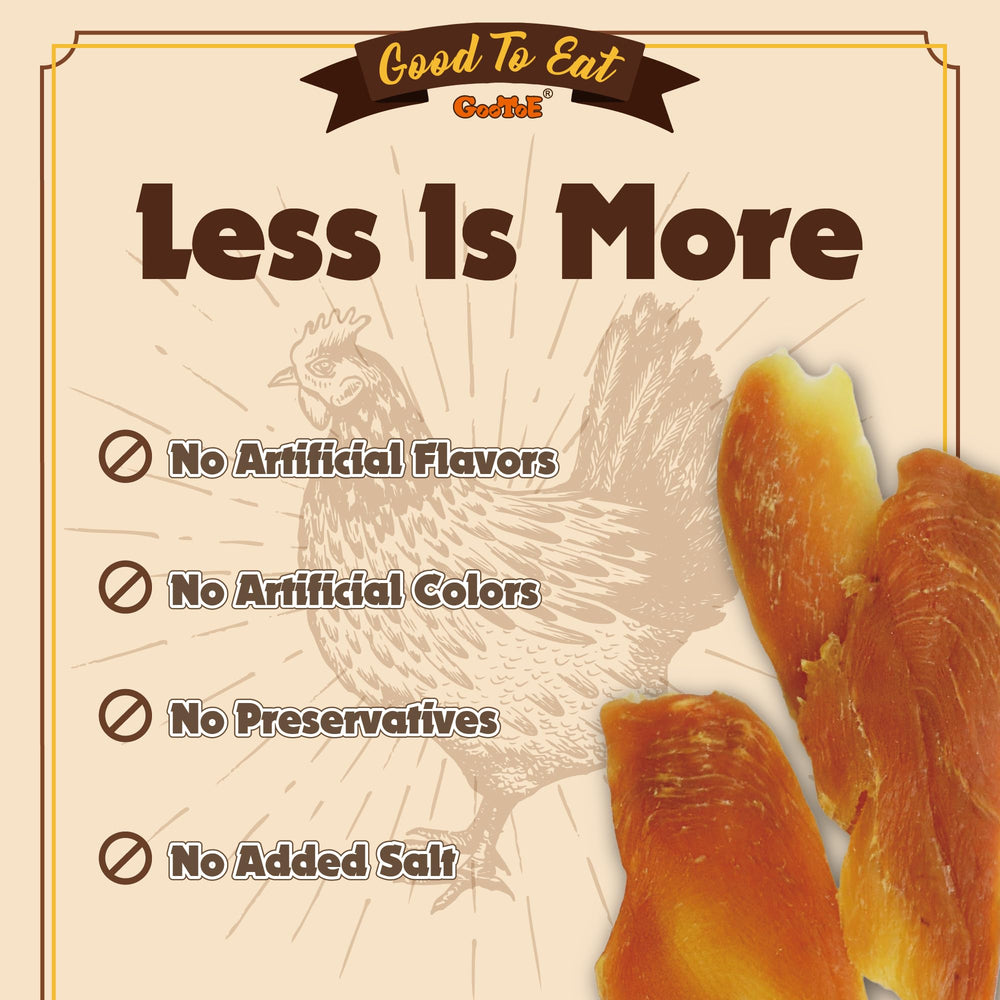 Gootoe high-protein low-fat jerky - supports active dogs during playtime.