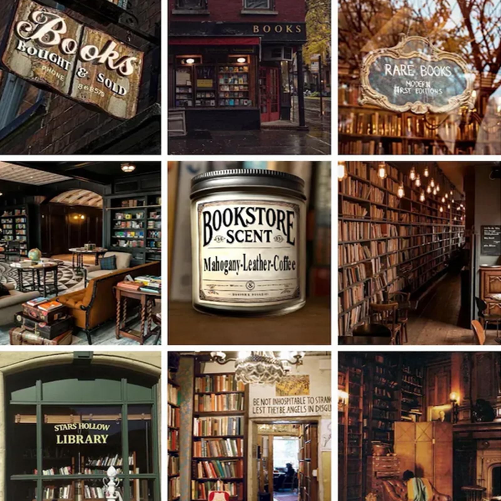 GOPAS Book Lover Candle packaging and lid are recyclable