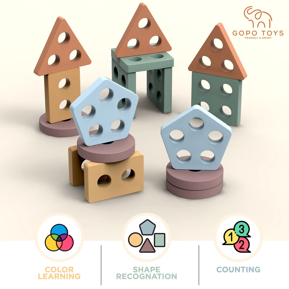 GOPO TOYS gift-ready packaging makes a thoughtful present for early learners.