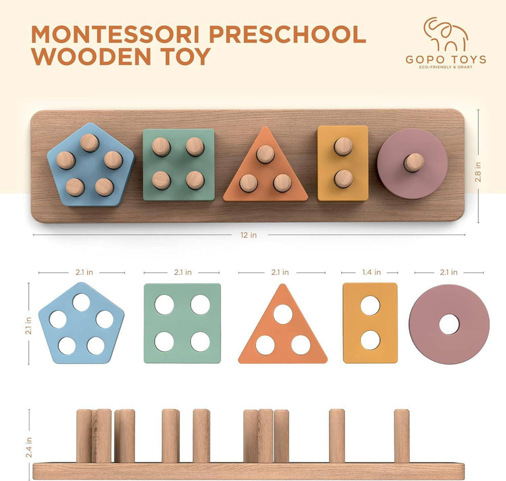 GOPO TOYS screen-free play promotes calm, focused discovery.