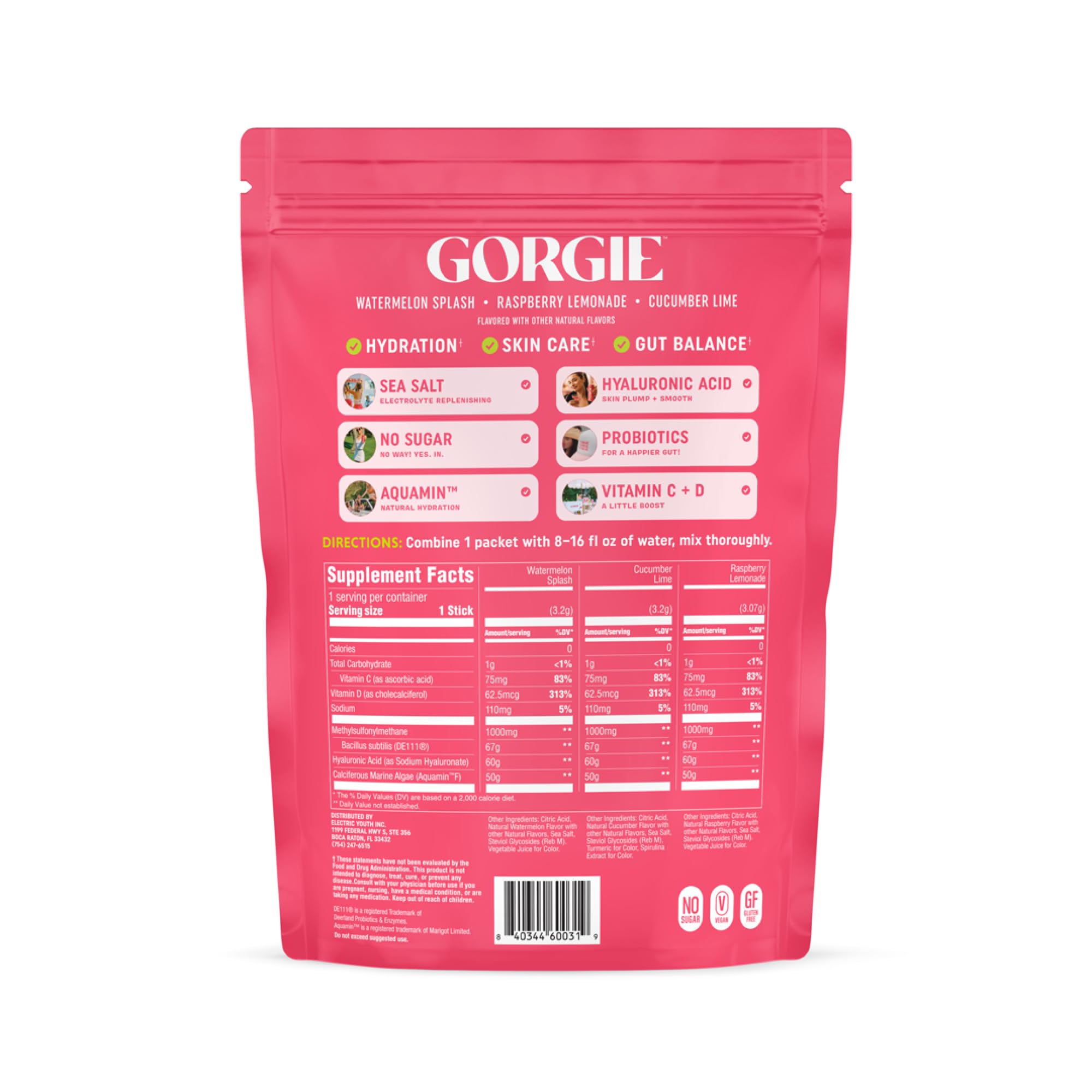 GORGIE Glow antioxidant blend supports daily wellness and recovery.
