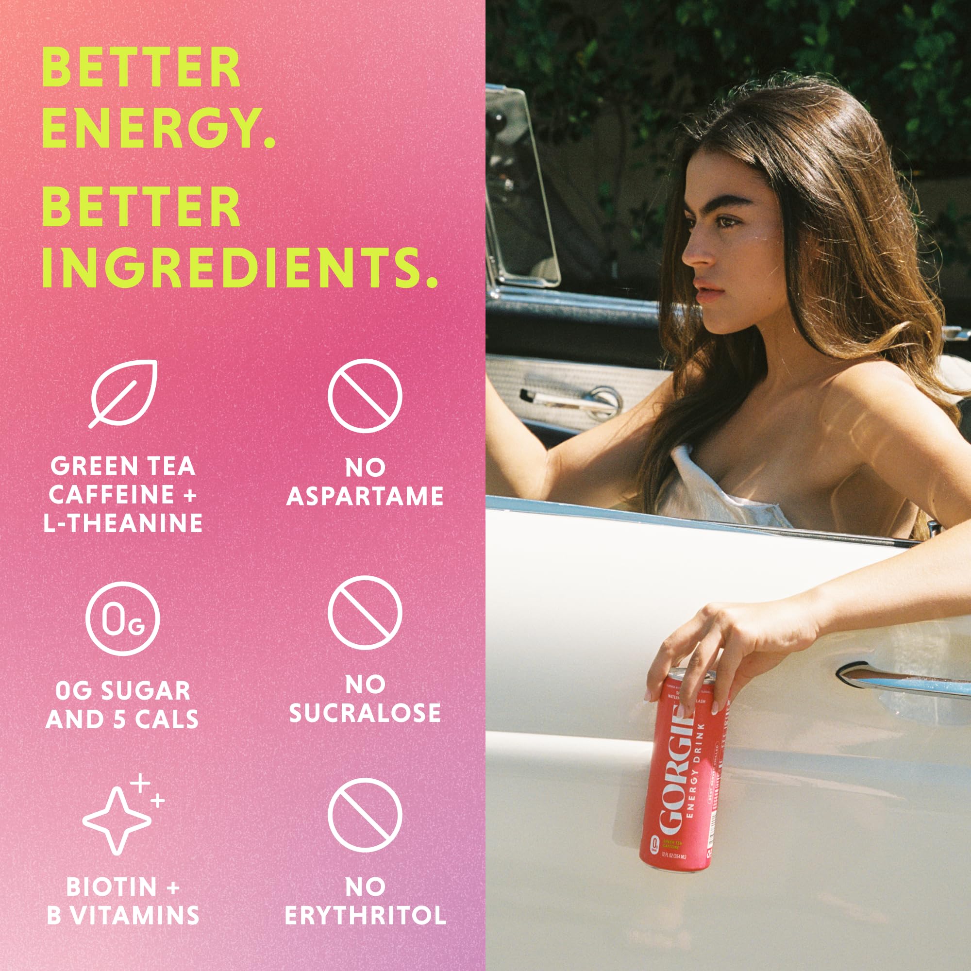 GORGIE as a mixer for cocktails and mocktails