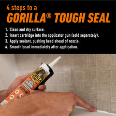 GORILLA flexible sealant meets ASTM C-920 Class 35 for reliability.