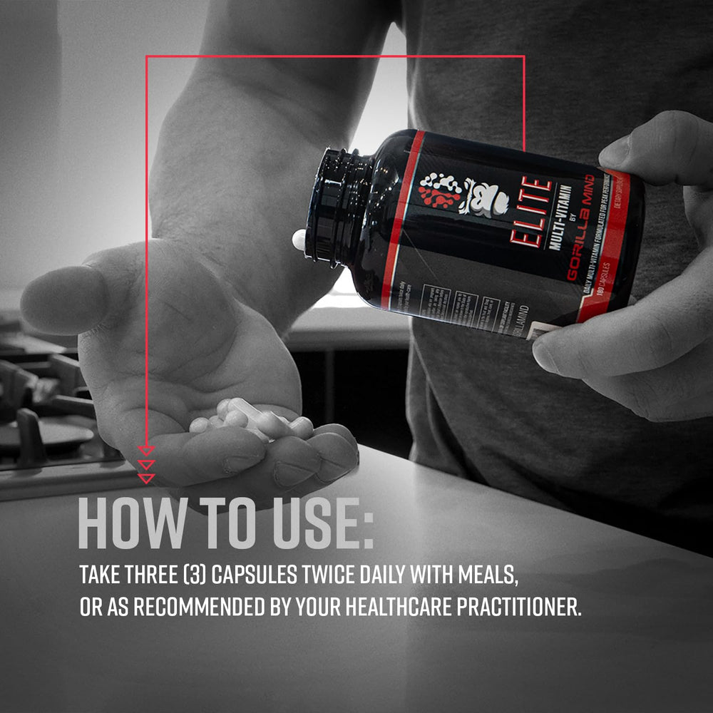 Gorilla Mind Elite in a morning routine setup for energy.