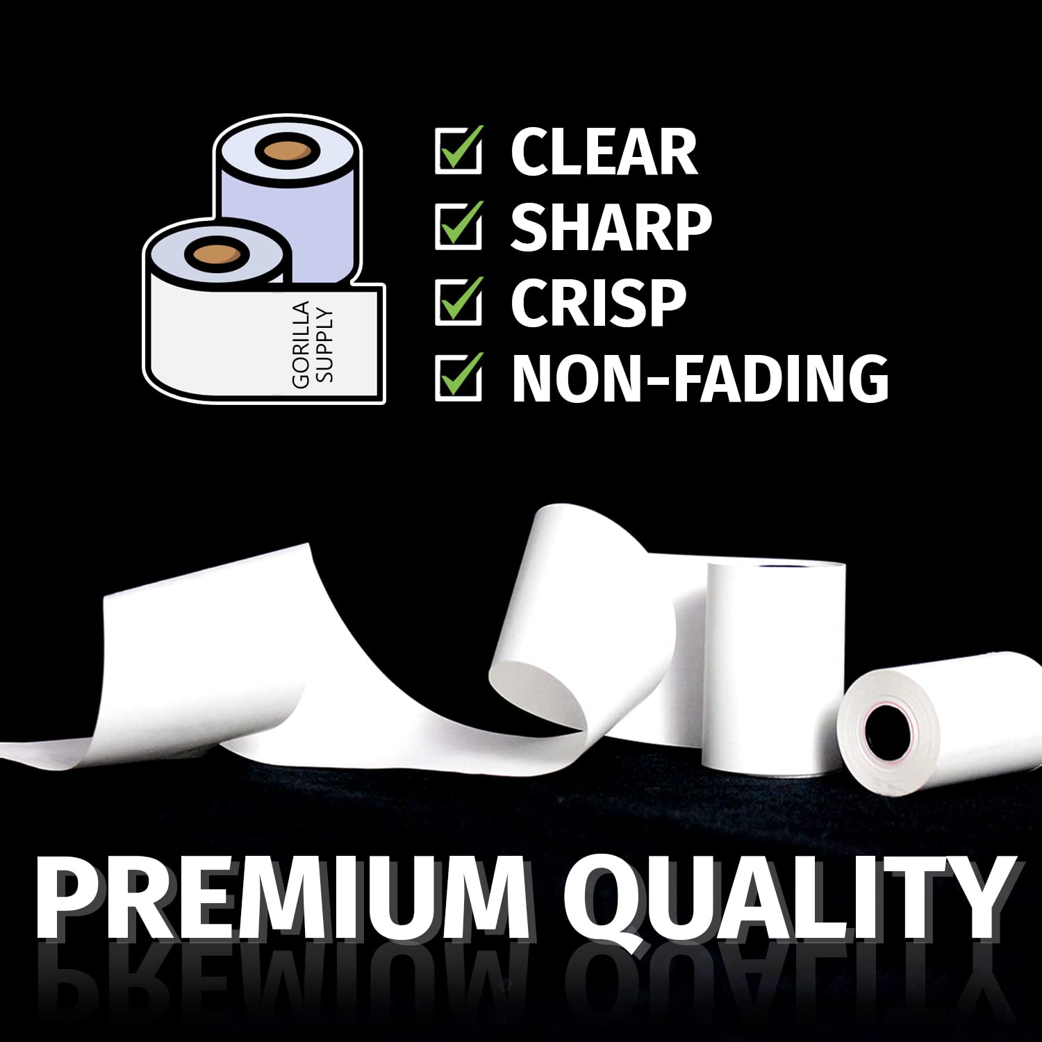 Gorilla Supply compatible with Bixolon SRP-350-370 and TM printers.