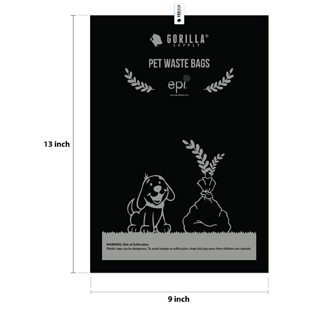GORILLA SUPPLY recyclable packaging supports eco-friendly dog care products.